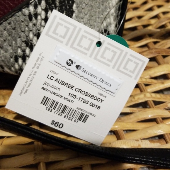 🩷Liz Claiborne Aubree Multicolor Crossbody,bag, purse, carryall - Picture 3 of 11